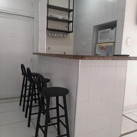 Sala Living No Coracao Do Gonzaga Apartment Santos  Exterior photo