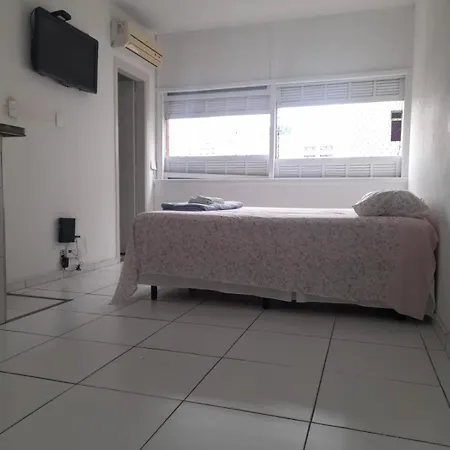 Sala Living No Coracao Do Gonzaga Apartment Santos  Exterior photo