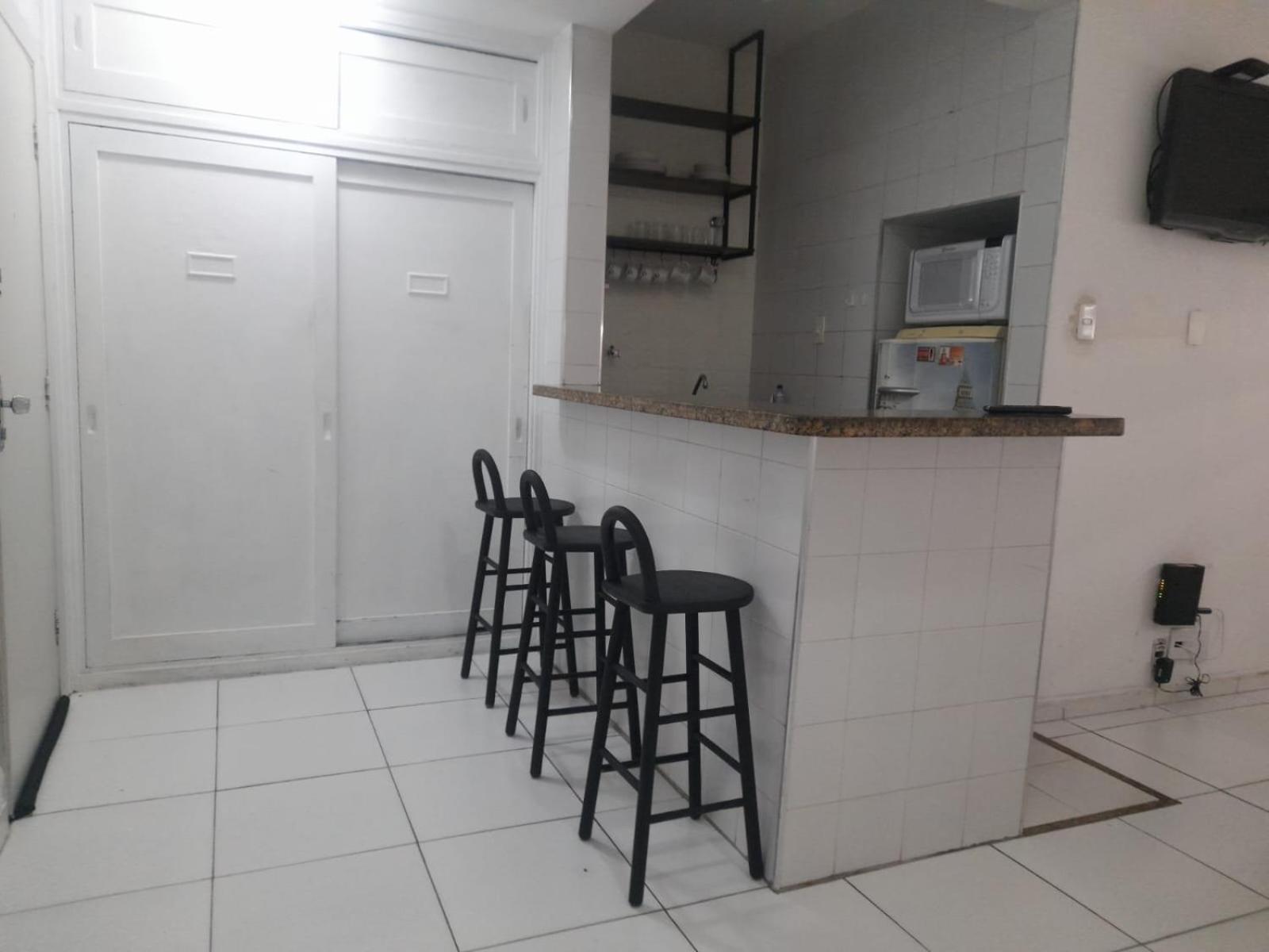 Sala Living No Coracao Do Gonzaga Apartment *